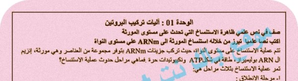 صف في نص علمي ظاهرة الاستنساخ التي تحدث على مستوى المورثة