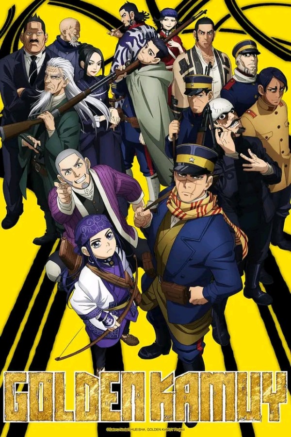 مسلسل Golden Kamuy انمي ويكيبيديا Golden Kamuy myanimelist Golden kamuy asirpa Golden kamuy tv tropes Golden kamuy shiraishi Anime like Golden Kamuy